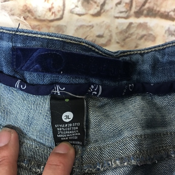 🦄Refuge skinny jean distressed sz 3L JR women 25 - Picture 7 of 8